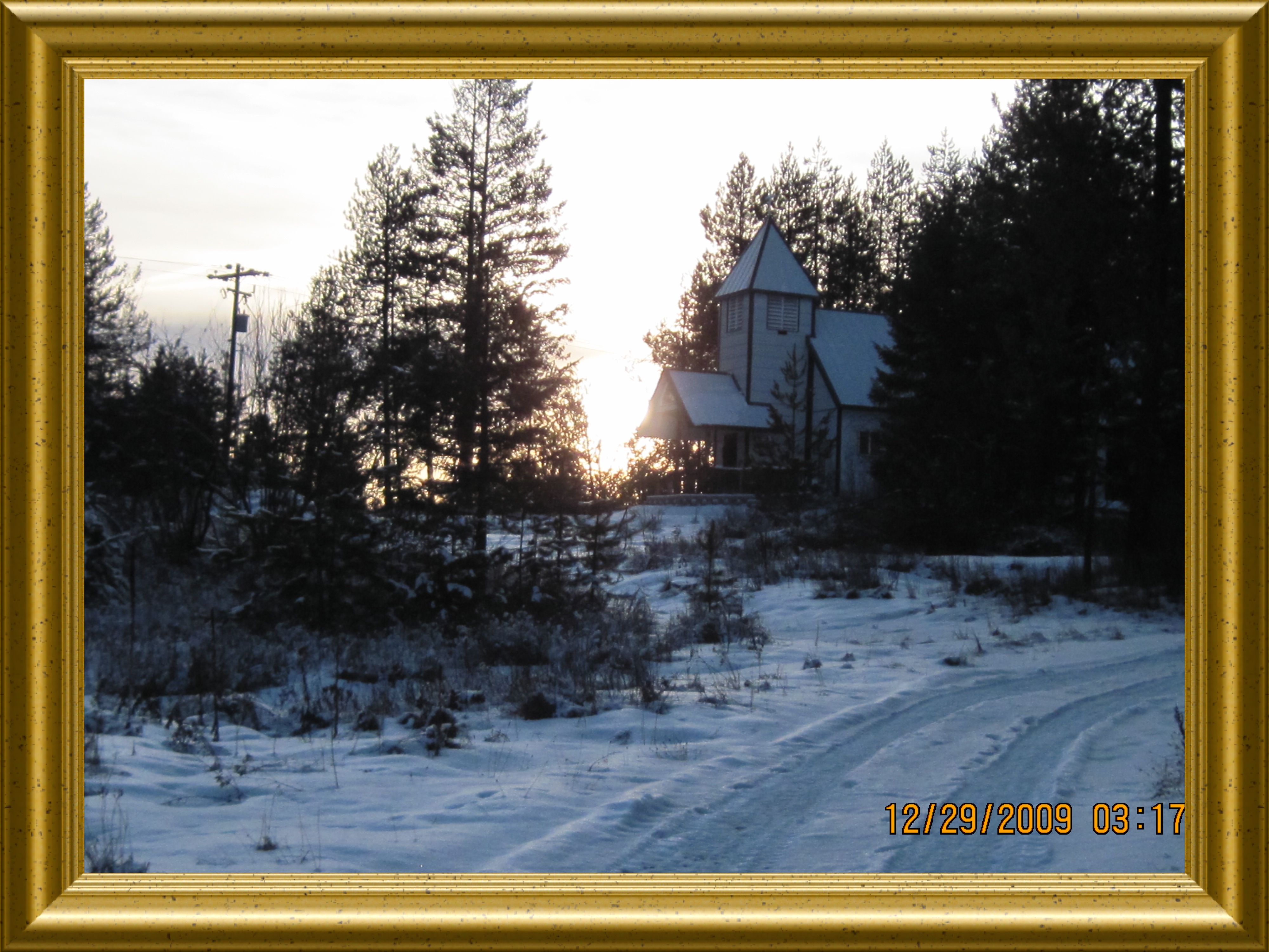 Chapel Sunset